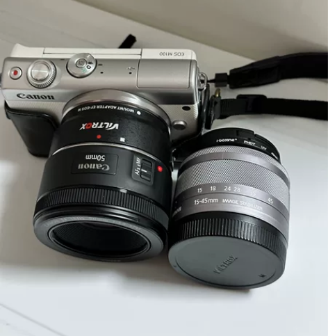 ?Canon/佳能微单EOS M100女生...