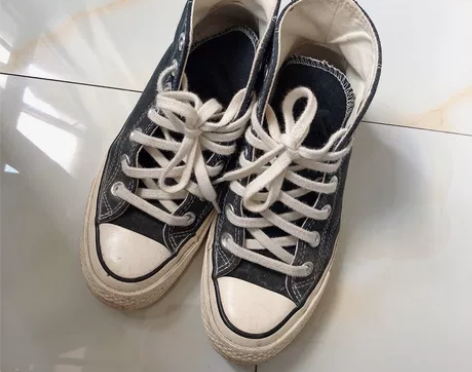 可交换匡威1970s黑色高帮 35码 保证...