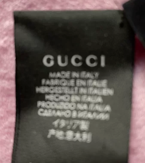 GUCCI 古驰正品围巾标签，不卖围巾和围...