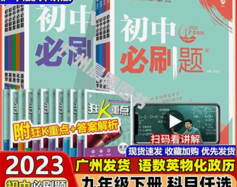 化学初中 初中化学广东专用2023春新版必...
