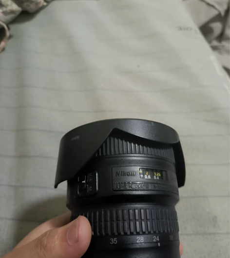 尼康新银广 18-35g 广角 镜头干净无...