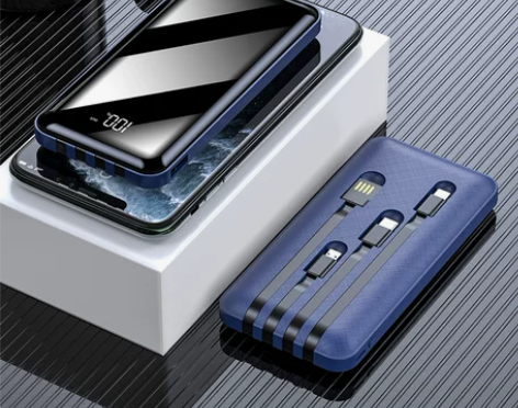 自带线共享超大容量充电宝1000000毫安...