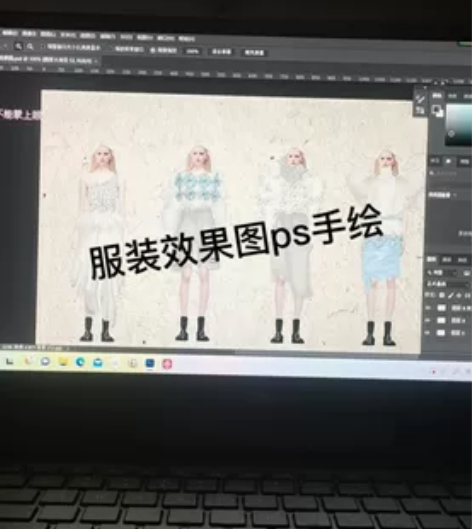 出售刚画好的服装效果图款式图25元 出售服...