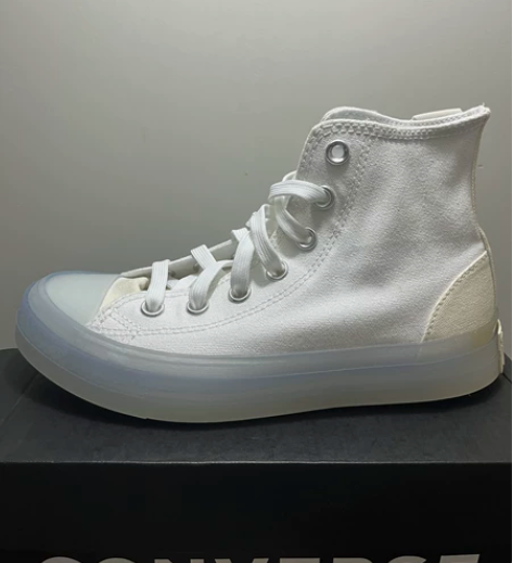 出全新匡威果冻底帆布鞋 货号：172471...