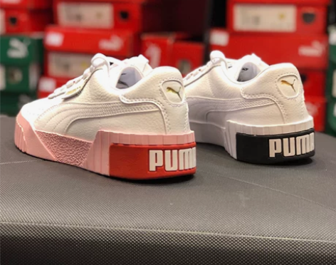 Puma 彪马Cali 新款刘雯同款厚底拼...