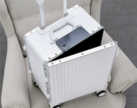 御旅新款高颜值磨砂行李箱铝框ins拉杆箱万...