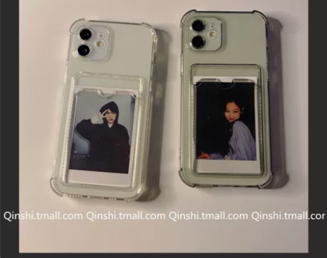 勤仕 透明卡套DIY放打印照片苹果14pr...