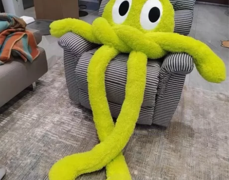 长腿八爪章鱼毛绒玩具玩偶网红长手长脚超大号...