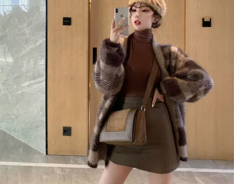 【狂欢价】小香风名媛韩系气质港风复古chi...