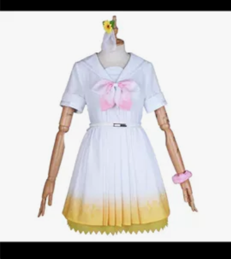 绝色漫家八单穗乃果cos,xl码,只有衣服...
