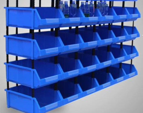 组合式塑料零件盒加厚斜口组立五金元件工具盒...