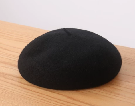 羊毛贝雷帽女英伦复古秋冬韩版日系百搭画家帽...