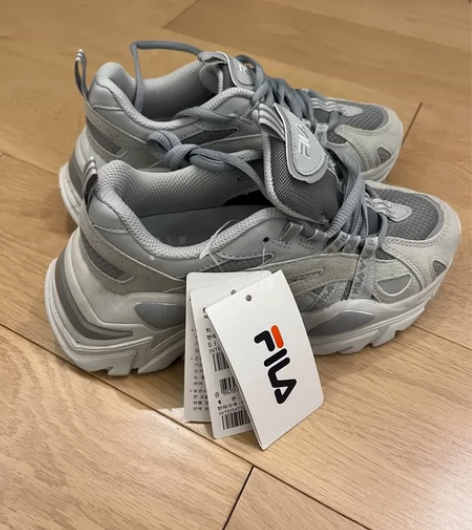 FILA 斐乐鱼刺老爹鞋女鞋厚底增高休闲鞋...