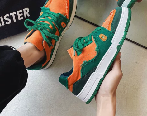 男鞋子潮鞋ins2022秋季透气板鞋男士小...