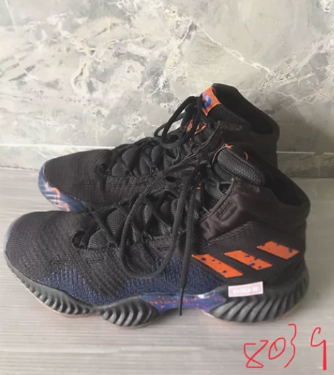 二手正品阿迪高帮透气休闲运动鞋42.5码 ...