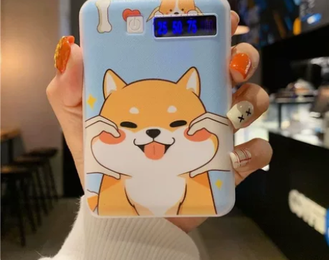 移动电源大容量6000毫安充电宝学生卡通O...