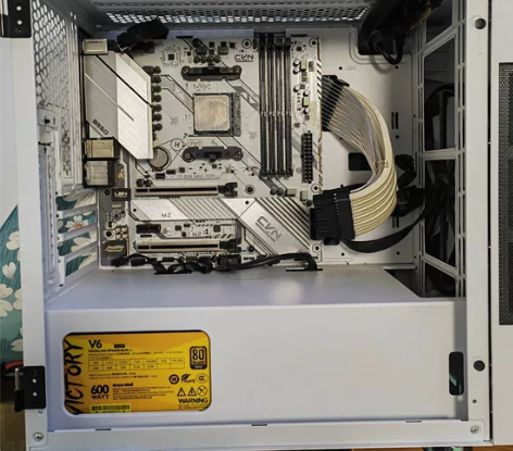 七彩虹b550m冰霜主板+5500 cpu...