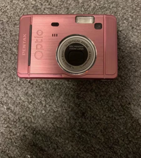 宾得S40 稀有粉色 400w像素3倍光学...