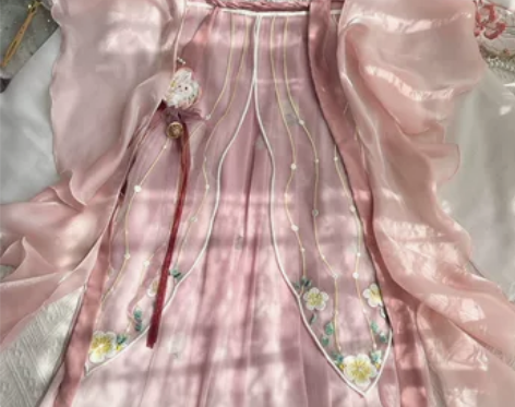 玉术原创汉服女【春亦如期】齐胸襦裙对襟衫改...