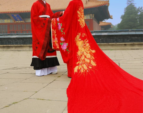 [如梦霓裳]汉服 婚服[连理枝(六]结婚穿...