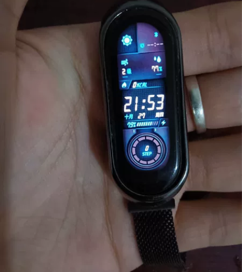 出小米手环6 京东购买  无划痕几乎全新 ...