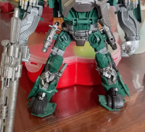 酷变宝超大变五探长!无盒说,太大占地方!#...