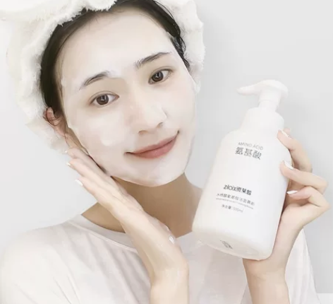 氨基酸除螨虫泡沫洗面奶美白深层清洁收缩毛孔...