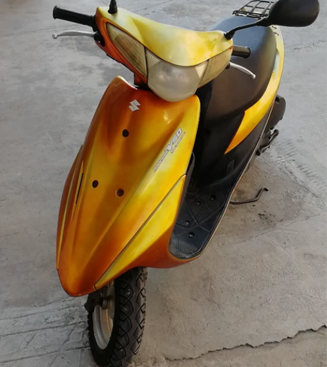 铃木V50电喷，原装度高，因市区不准开所以...