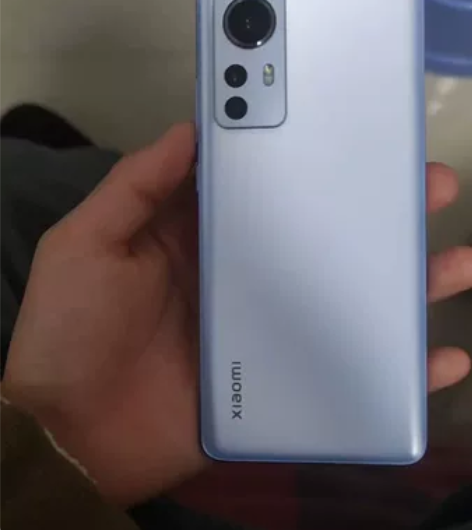 小米12x蓝色，家里人用的另外一台，因为屏...