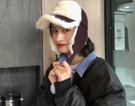 冬天加厚保暖护耳雷锋帽韩版新款羊羔毛飞行帽...