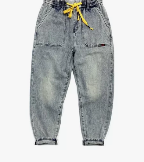 全新锥形哈伦九分垮裤牛仔裤 裤子全新带吊牌...