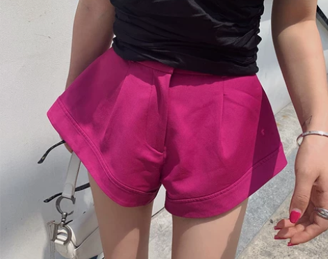 mas mash短裤2021新款女夏外穿复...