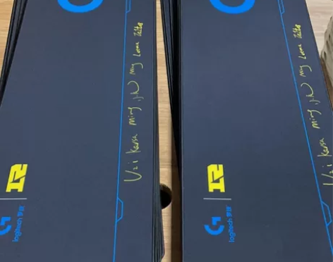 加厚5.5元包邮 罗技RNG签名款 超大桌...