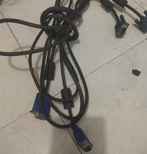 电脑数据线vga线电脑显示器连接线数据传输...