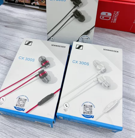 森海塞尔cx300s 音乐运动耳机 有线入...