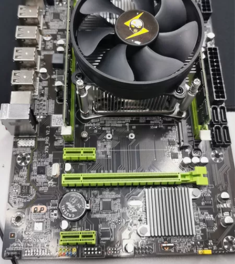 买回来的x79主板+16G内存+e5服务器...