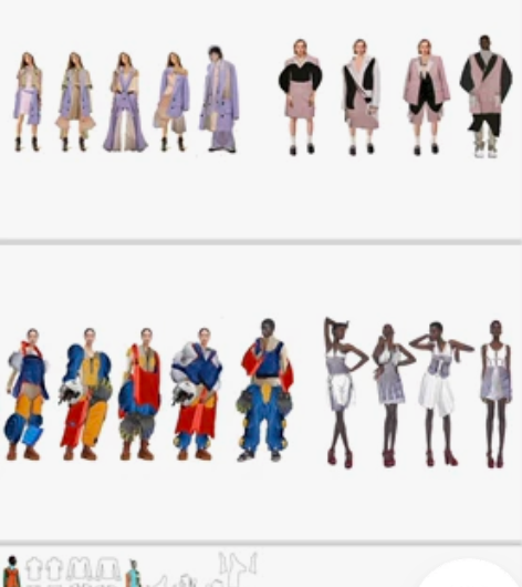 服装设计代画:线稿、成稿、照片、cad、服...