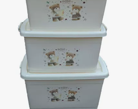 柳叶牌特大加厚塑料整理箱塑料收纳箱收纳盒储...