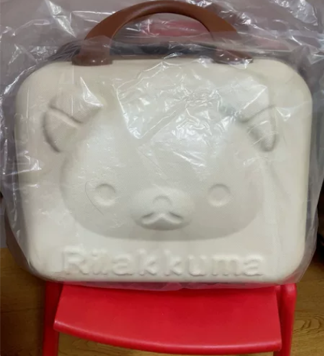 手提行李箱化妆小箱子包14寸卡通可爱动漫密...