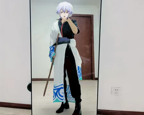 坂田银时大全套，除了鞋子。 假发衣服洞爷湖...