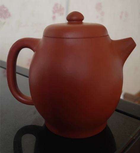 全新朱泥古龙蛋大品，280CC全手工，老朱...
