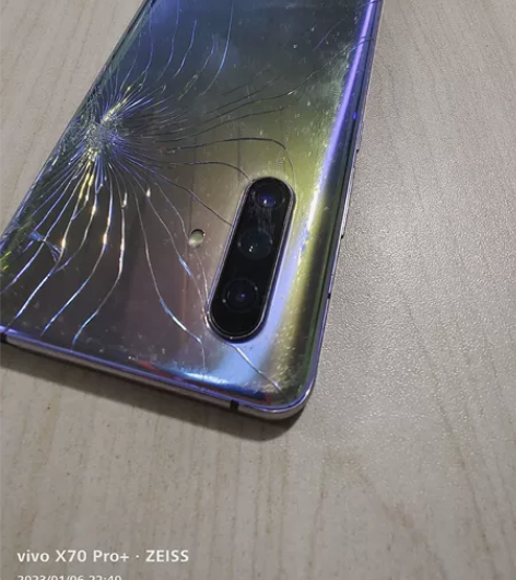 个人自用vivox30无拆修原屏，后壳摔花...