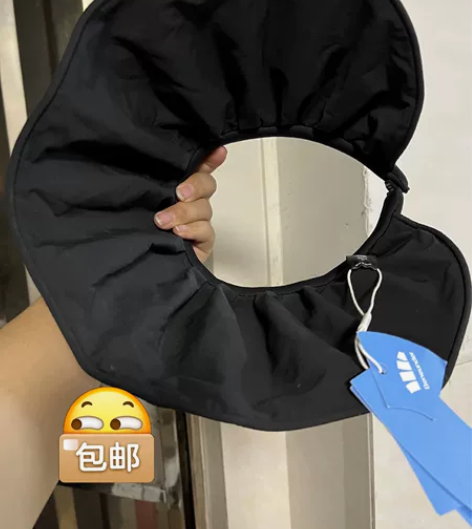 蕉下防晒帽正品贝壳帽云碳黑,全新有吊牌蕉下...