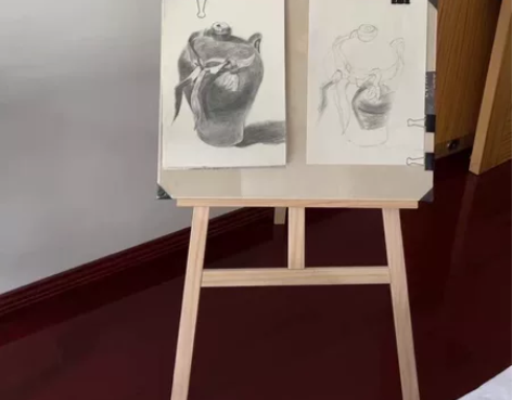 1.5木制画板画架套装4K画板素描写生折叠...