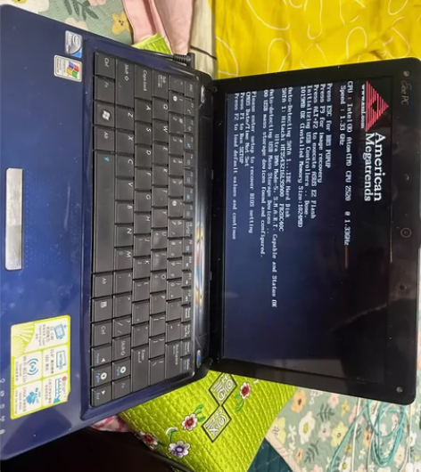 华硕笔记本电脑小的目前开机就这个状态 感兴...