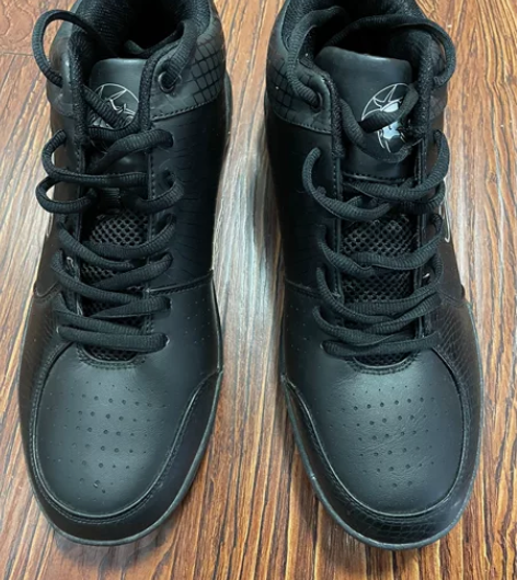 冬季运动鞋男士加绒保暖棉鞋防水休闲跑步鞋黑...