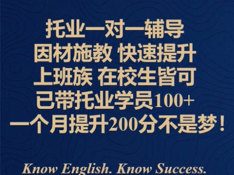 英语托业TOEIC考试托业一对一零基础快速...