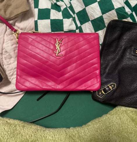 ysl  手拿包 感兴趣的话点“我想要”和...