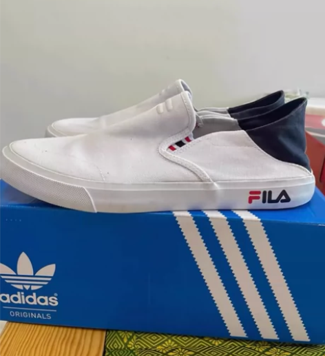 Fila/斐乐帆布男鞋44码白色fila ...