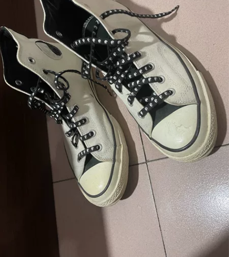 匡威阴阳太极 莆田货 45码 鞋子完好无损...